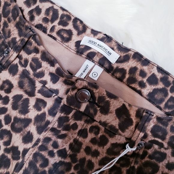 Good Waist Ankle Skinny Jeans Cheetah sz 16 - Picture 3 of 7